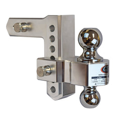 CSI 6 in. Adjustable Aluminum Ball Mount - 2 in. Shank