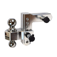 CSI 6 in. Adjustable Aluminum Ball Mount - 2 in. Shank