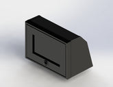 Van Wife Components 21" Upper Cabinet – Angled Powder Coated Aluminum Van Cabinet