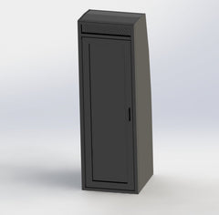 Van Wife Components 24" Aluminum Shower Stall – Powder Coated Overland Van Shower