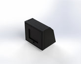 Van Wife Components 16" Upper Cabinet – Angled Powder Coated Aluminum Van Cabinet