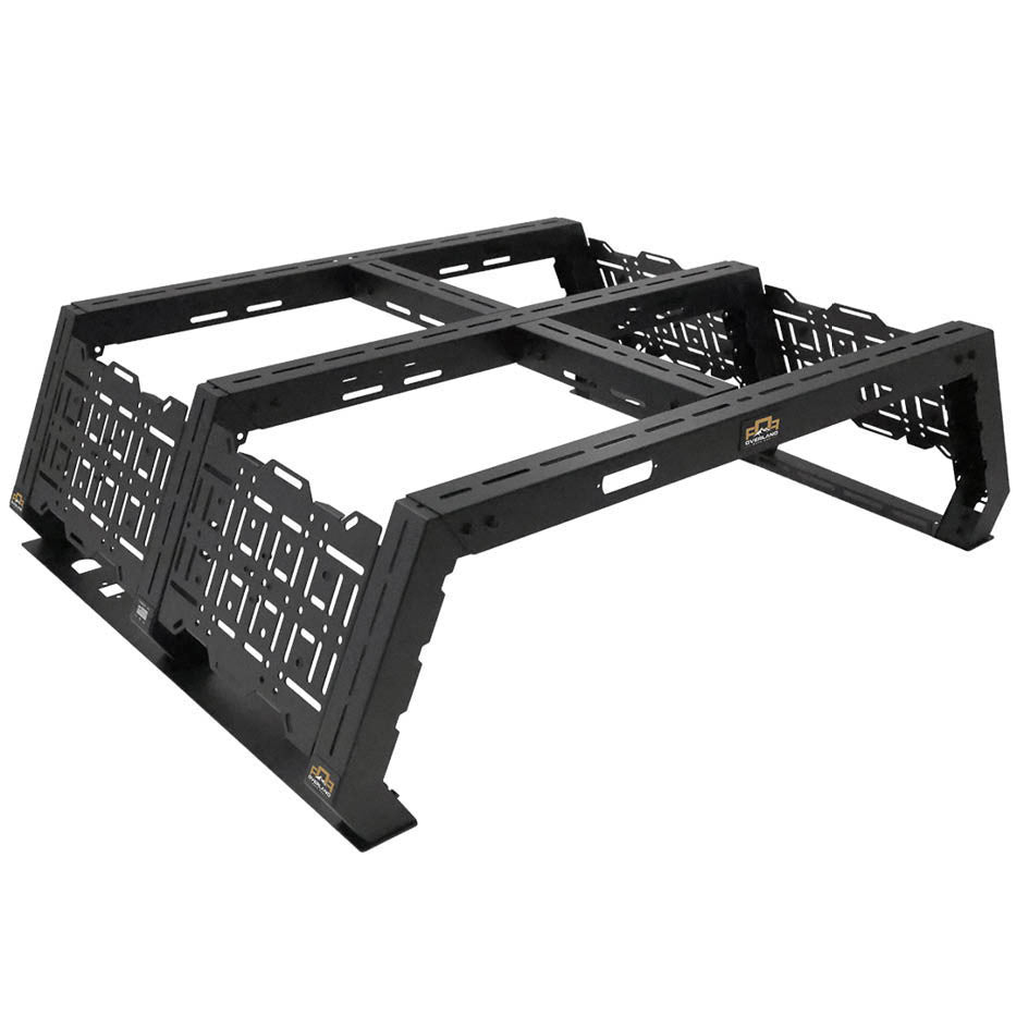 Ruff Rax 2007-2021 Toyota Tundra 5.5 ft & 6.5 ft Modular Bed Rack 3 Quarter