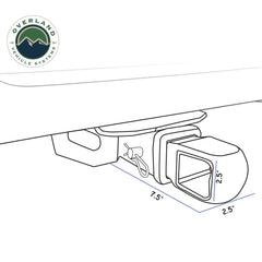 19109902 Aluminum Receiver Mount line art