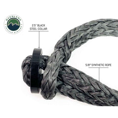 Soft Shackle With Collar - 22" long 7/16" thick 41,000 lb. With Storage Bag
