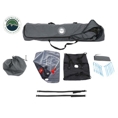 OVS Portable Privacy Room with Shower, Retractable Floor and Amenity Pouches and More – Quick Set Up accessories