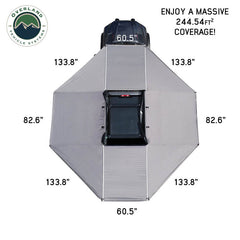 HD 180 Awning Connector Piece Kit Dimensions