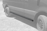 Van Compass Rocker Guards for Mercedes Sprinter AWD (2023–Up - 144" Wheelbase) – Heavy-Duty Side Protection & Step