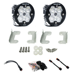 Squadron-R 2.0 Pro Fog Pocket Light Kit Jeep 2018-26 Wrangler JL 2020-26 Gladiator JT w/ Oe Sahara Bumper
