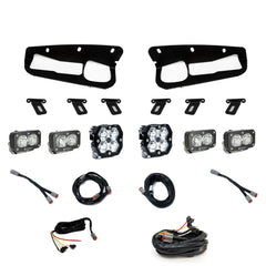 Squadron 2.0 Pro/Dual S2 Sport Fog Pocket Light Kit Ford 2021-27 Bronco 2022-24 Bronco Raptor w/ Steel Bumper
