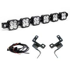 XL Pro Linkable Sport Bumper Light Kit 21-26 Bronco w/ OE Plastic Bumper (Multi-Pattern Clear Upfitter Wiring)