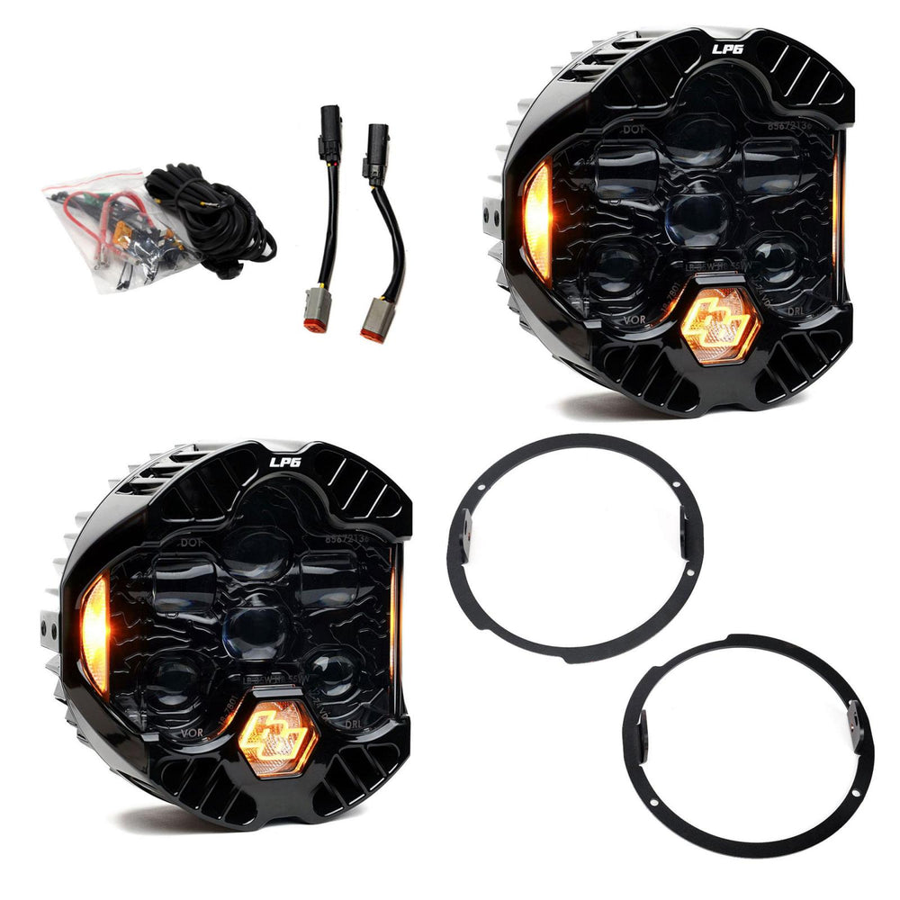 DOT LP6 LED Headlight Kit Jeep 2007-2018 Wrangler JK w/LED Headlights