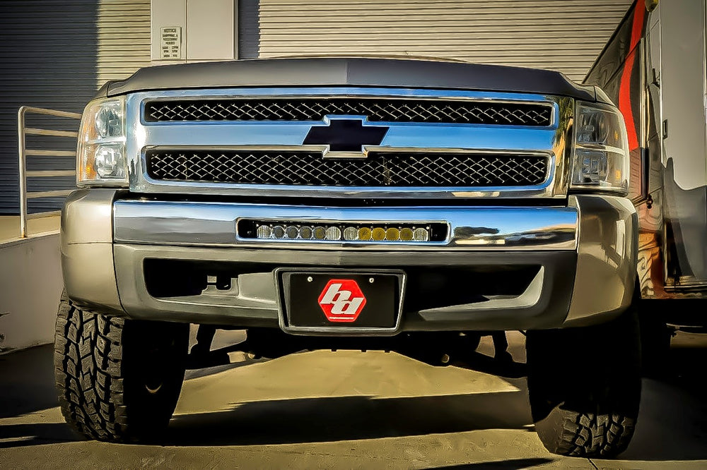 07-13 Silverado 20 Inch Bumper Mount Kit 20 Inch OnX6+
