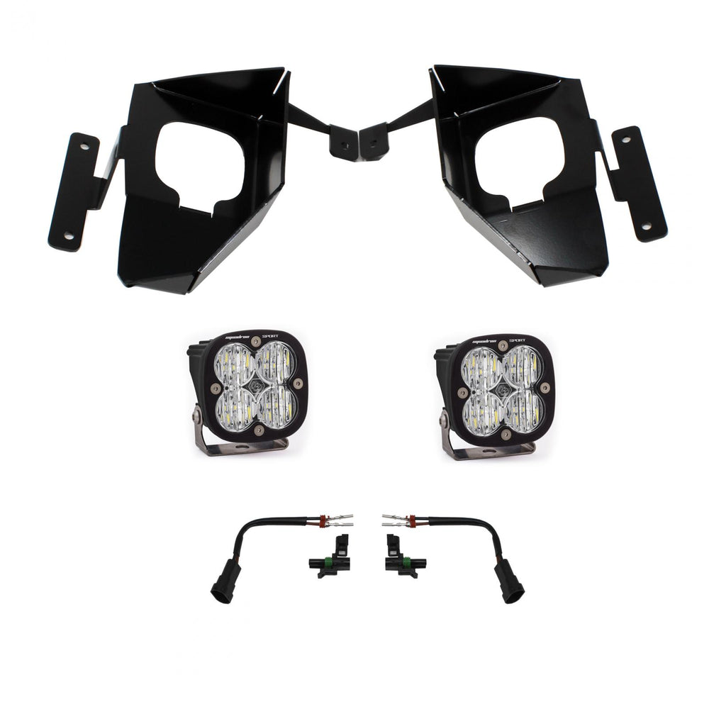 Silverado 16-18 Fog Pocket Kit Squadron Sport W/C