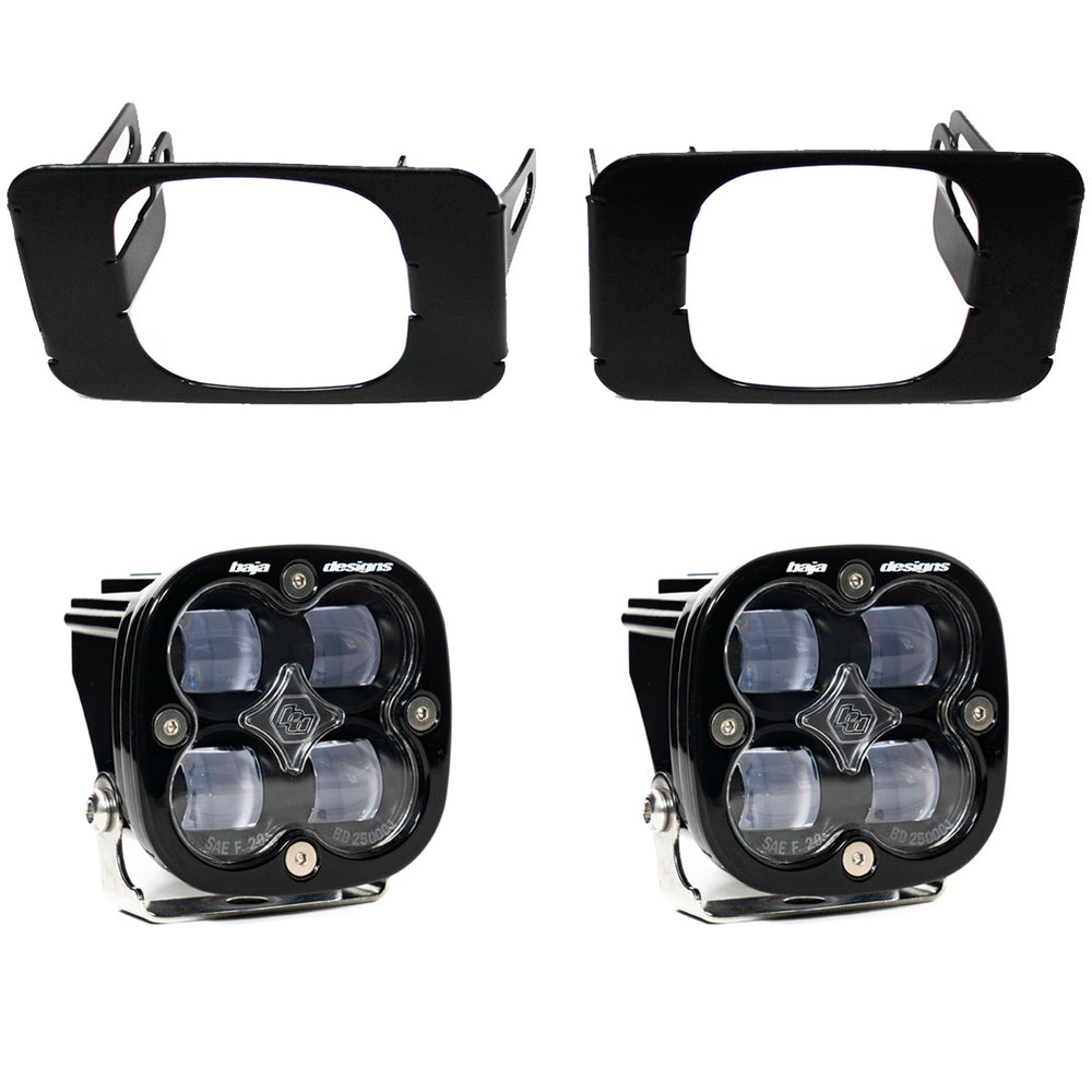 Super Duty Fog Lights SAE Fog Pocket Kit 17-18 Super Duty 15-18 F-150