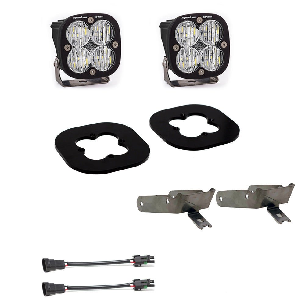 Super Duty Fog Lights Squadron Sport 11-16 Super Duty Fog Pocket Kit