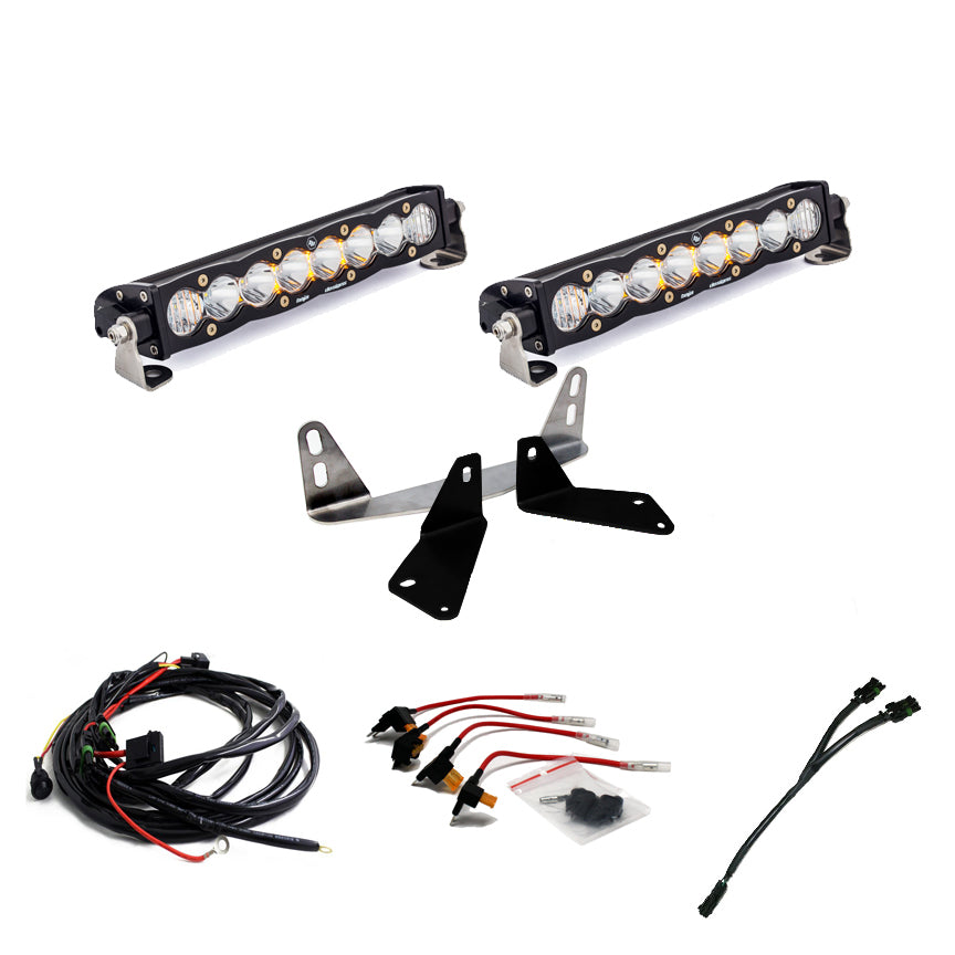 F-150 Dual 10 Inch S8 Light Bar Kit For 18-On Ford F-150