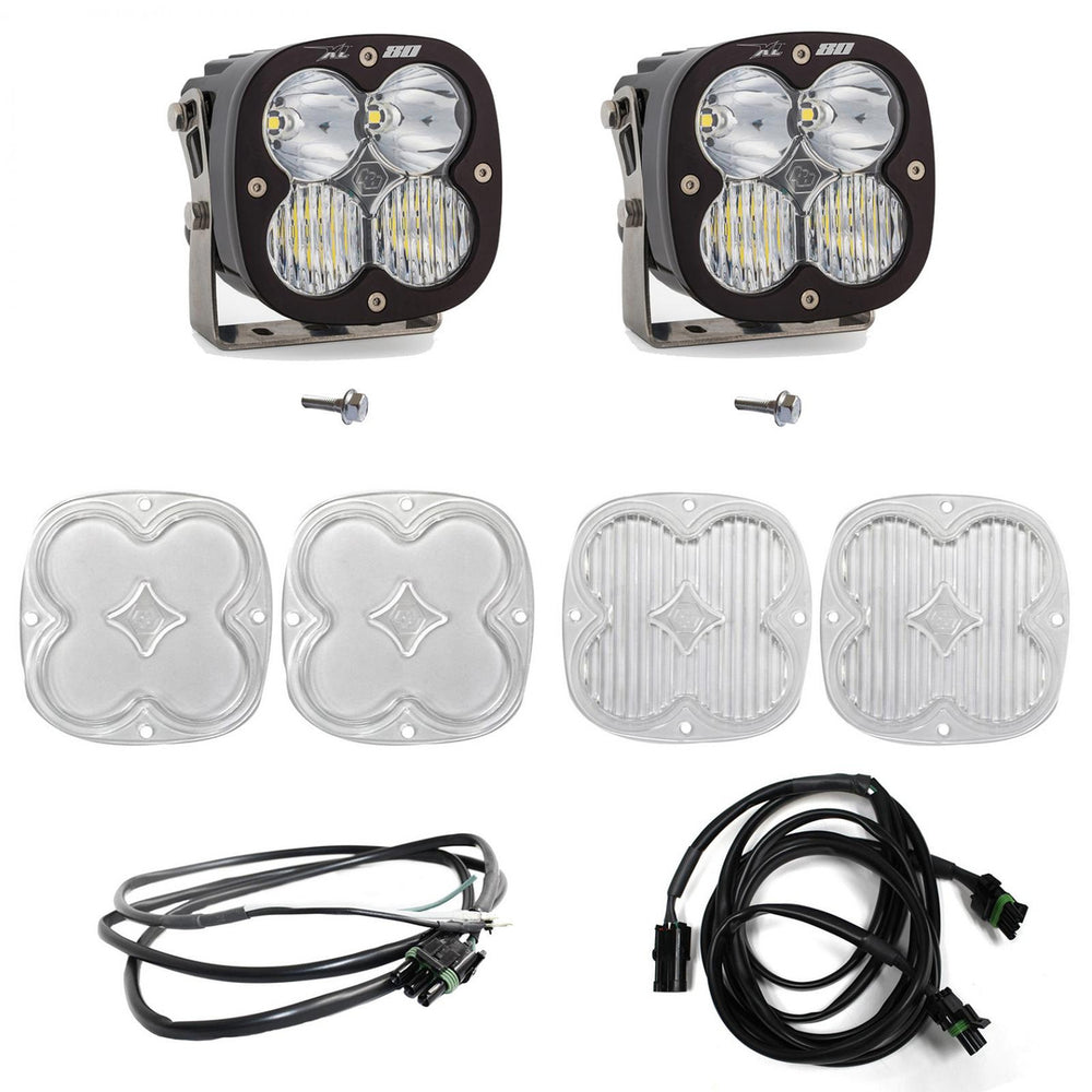Bronco A Piller Light Kit 21-Up Ford Bronco XL80 D/C w/Upfitter