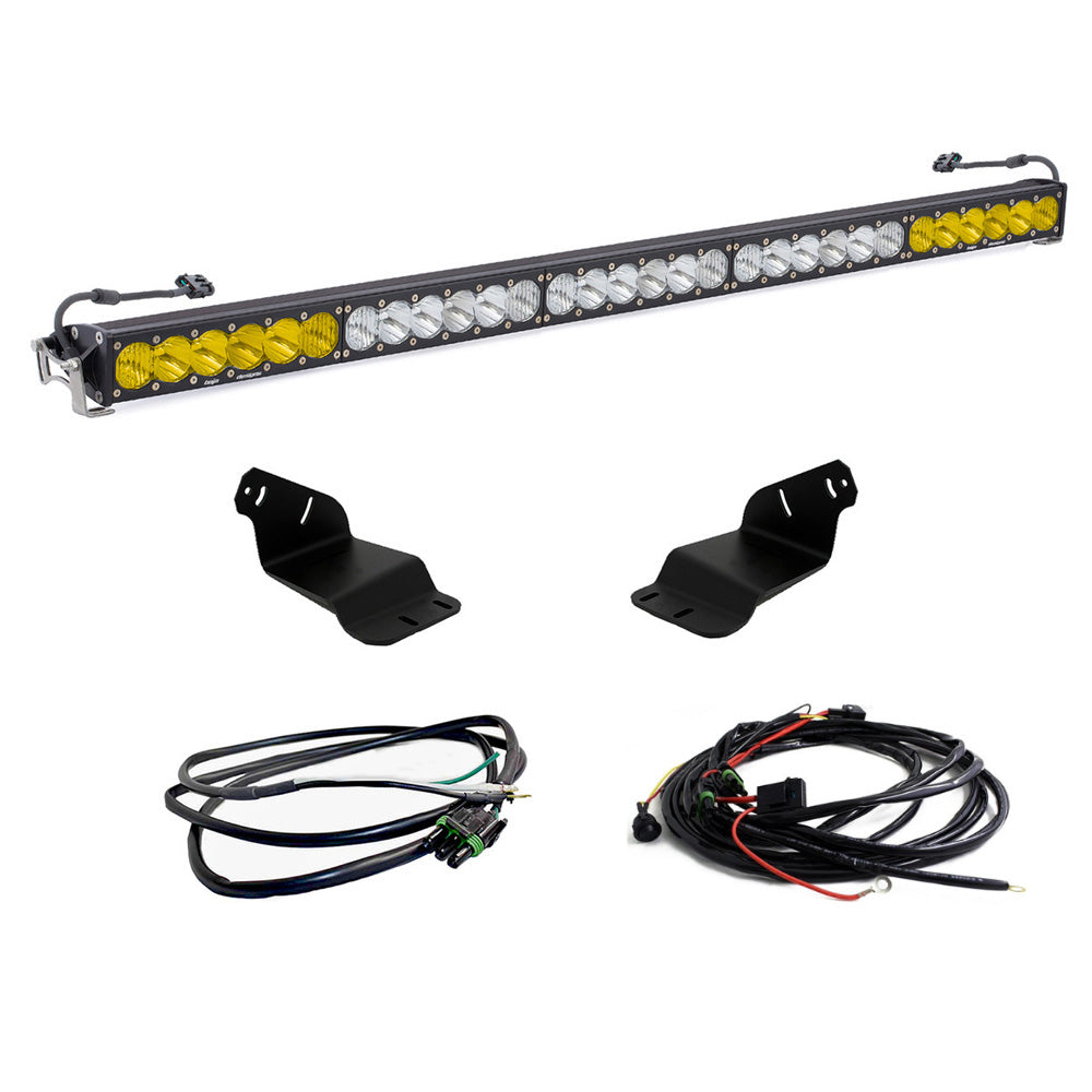 Bronco Roof Light Bar Kit 21-Up Ford Bronco 50 inch Onx6+ Dual Control w/Upfitter