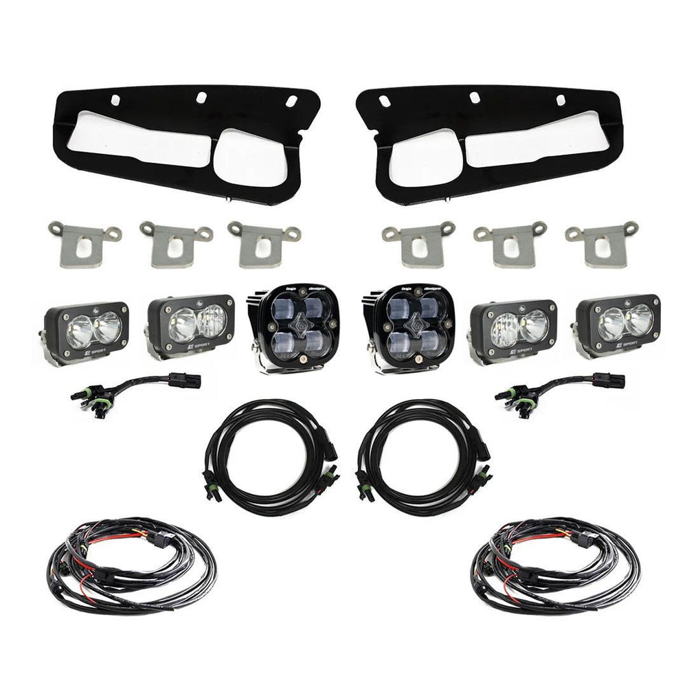 Bronco Clear SAE Fog Pocket Kit 21-Up Ford Bronco