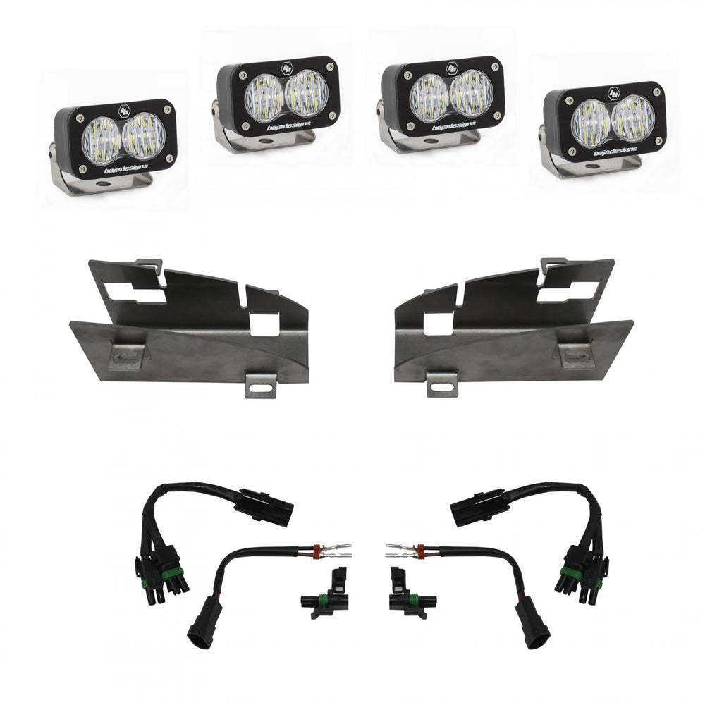 Dodge Ram Rebel 1500 19-On Dual S2 Fog Pocket Kit