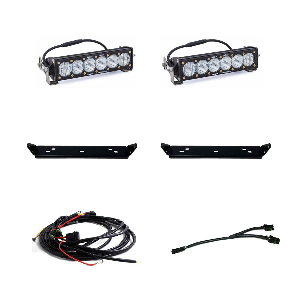 10 Inch Onx6 D/C Behind Grill Kit fits 21-On Ford Raptor