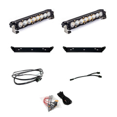 10 Inch S8 D/C Clear Behind Grill Kit fits 21-On Ford Raptor
