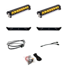 10 Inch S8 D/C Amber Behind Grill Kit fits 21-On Ford Raptor