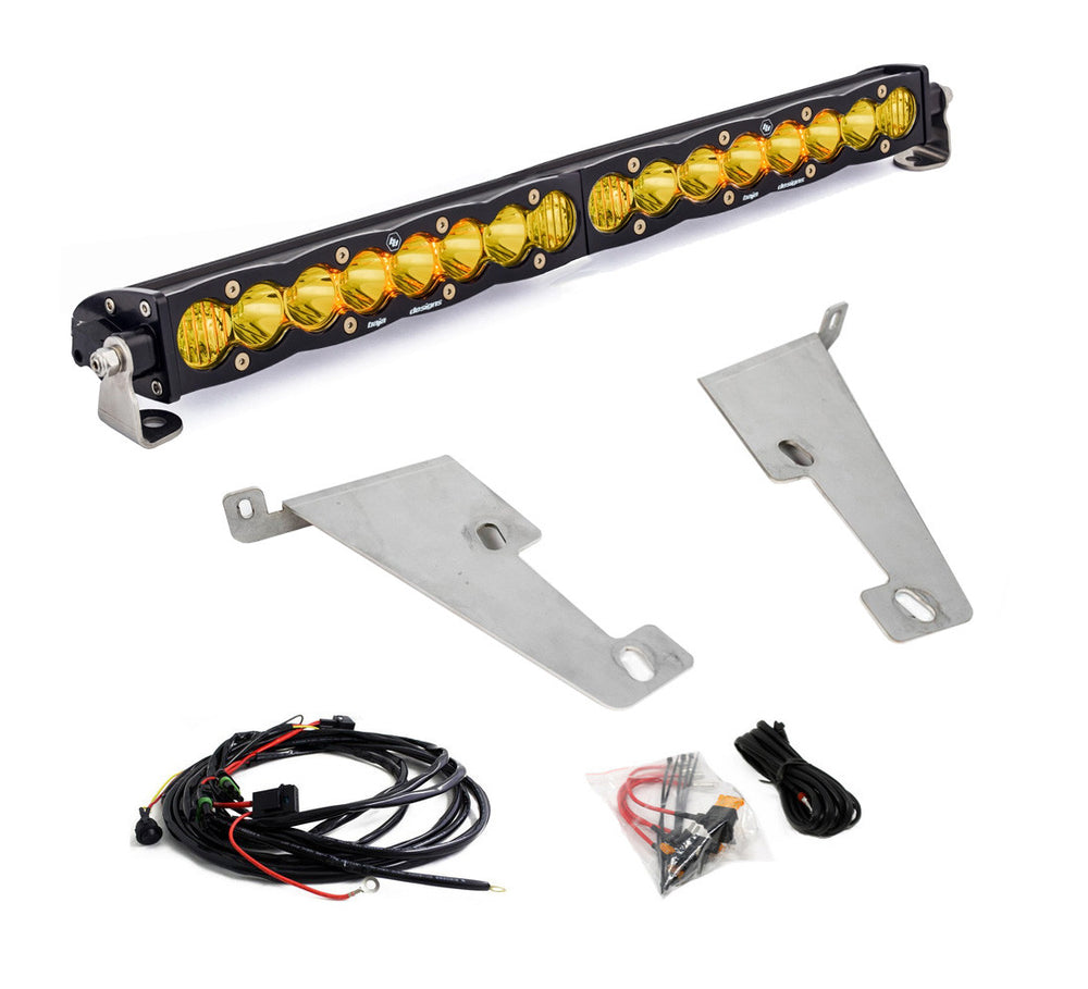 2022 Toyota Tundra 20 Inch S8 Behind Bumper Kit Amber