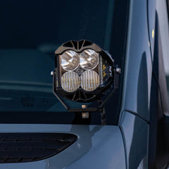 Mercedes Sprinter Van LP4 A-Pillar Kit Mercedes 2014-2018 Sprinter Van (Driving/Combo; Clear)