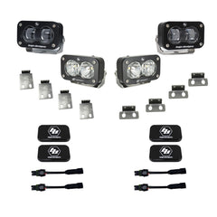 S2 SAE/S2 Clear Sport Fog Pocket Kit Fits 21-On Ford Raptor