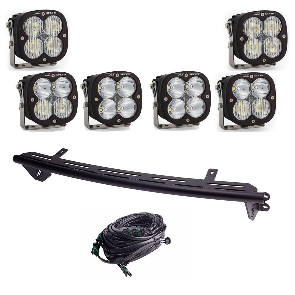 Ford Super Duty 23-On XL Sport Bull Bar Light Kits Kit