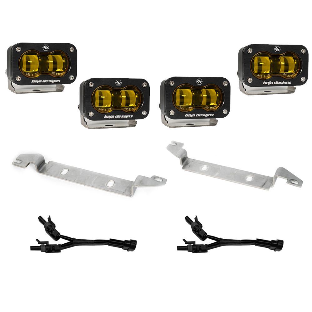 2024-Present Toyota Tacoma S2 SAE Amber OEM Fog Replacement Kit