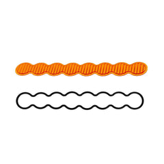 S8 Light Bar Lens Kit 10 Inch Wide Cornering Factory Amber