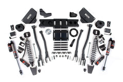 BDS 6 Inch Lift Kit FOX 2.5 Performance Elite Coilover Conversion 4 Link for Ram 2500 Diesel 4WD (2014–2018)