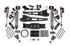 BDS 4 Inch Lift Kit FOX 2.5 Performance Elite Coilover Conversion Radius Arm for Ram 3500 Diesel 4WD (2019–2024)