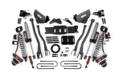 BDS 6 Inch 4-Link Lift Kit FOX 2.5 Performance Elite Coilover Conversion for Ram 3500 Diesel 4WD (2013–2018)