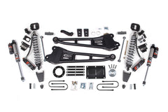 6 Inch Lift Kit w/ Radius Arm | FOX 2.5 Coil-Over Conversion - Performance Elite | Ram 3500 (13-18) 4WD | Diesel - Block Kit / FOX 2.0 Hydro Bump Stop / 6 Bolt