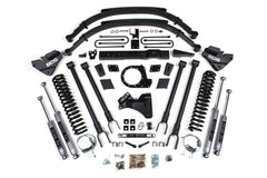 8 Inch Lift Kit | 4-Link Conversion | Ford F250/F350 Super Duty (17-19) 4WD | Diesel - NX2 Nitro Series
