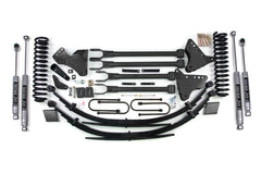 6 Inch Lift Kit w/ 4-Link | Ford F250/F350 Super Duty (08-10) 4WD | Gas - Block Kit Without Factory Overload / FOX 2.0 Performance Series