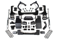 4 Inch Lift Kit | Chevy Silverado or GMC Sierra 1500 (19-24) 4WD | Diesel - NX2 Nitro Series / Strut Spacer