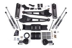 4 Inch Lift Kit w/ Radius Arm | Ram 2500 w/ Rear Air Ride (19-24) 4WD | Gas - NX2 Nitro Series
