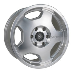 Van Compass CHUNK 17x8 Wheel – Polished Machined | 4200 lb Load Rated Alloy Wheel for Sprinter (2007–Up)