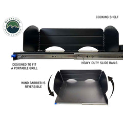 Camp Cargo Box Kitchen With Slide Out Sink, Cooking Shelf and Work Station