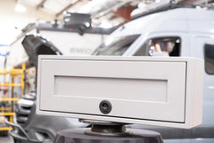 Van Wife Components 29" Ekko Upper Cabinet – Over Entry Door (Powder Coated Aluminum)