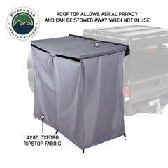 HD Nomadic 2 Person Quick Deploying Car-Side Shower & Privacy Room Combo Top