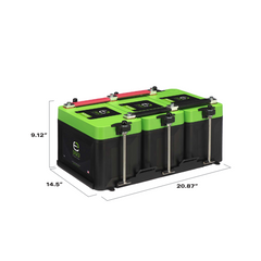 Expion360 Group 27 3-Battery LiFePO4 Lithium Mounting Kit