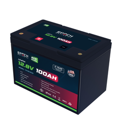 12V 100Ah Eco Series LiFePO4 Battery by Epoch Batteries