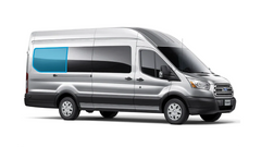 VanMade Gear Transit 148" Extended Quarter Panel Shade (Passenger's Side) *MADE TO ORDER*