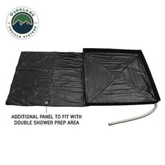 HD Nomadic Shower - Double Shower Floor Basin Side