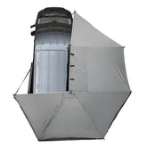 HD Nomadic 270 Passenger Side Awning with Bracket Kit for Mid - High Roofline Vans Top